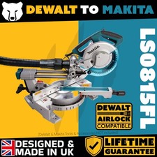 Makita LS0815FL Dust Extraction/Vacuum Port to DeWalt AirLock DWV9000 DWV905M