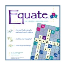 Conceptual Math Boardgame Equate - The Equation Thinking Game Box VG/NM