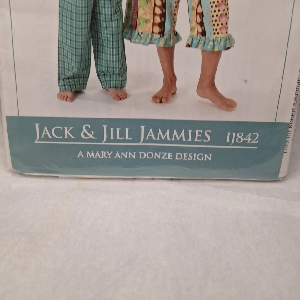 INDYGO JUNCTION IJ842 Jack and Jill Jammies Mary Ann Donze Design - Image 3 of 4