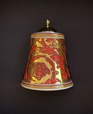 Rosenthal Versace Garland Glocke Baumschmuck Weihnachten 1. Wahl Rot Neuwertig