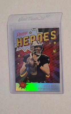 2020 Panini Prestige #HE-DB Drew Brees Heroes