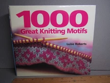 1000 great knitting motifs Roberts Graphs Traditional Pictorial Modern Spiral