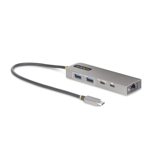 Hub USB-C Startech 10G2A1C25EPD-USB-HUB Grigio - Foto 5 di 7