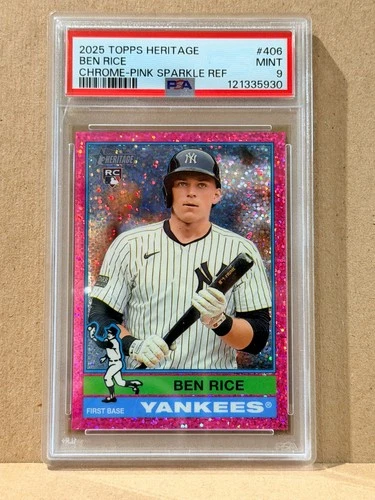 Ben Rice 2025 Topps Ben Rice #406 Refractor