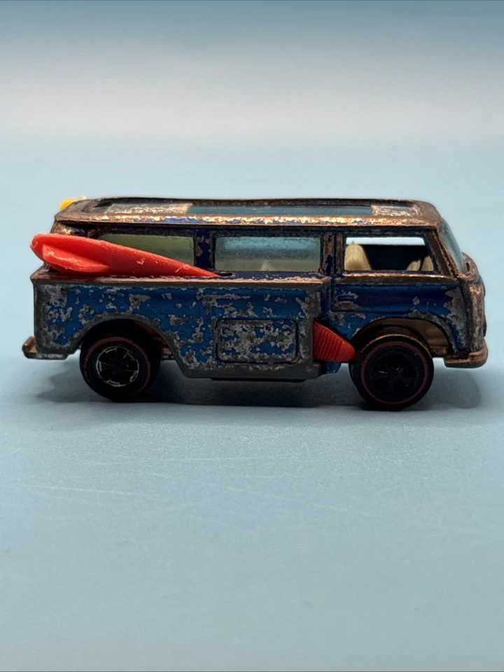 Hot Wheels Redline Volkswagen Beach Bomb Blue Side Loading Repro Boards - Image 3 of 4