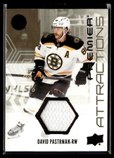 2024-25 Upper Deck Premier  Attractions David Pastarnak 53/99 Boston Bruins