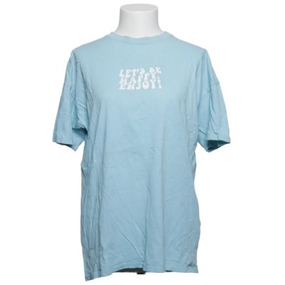 Pacific Republic Pull & Bear, T-shirt, Größe: S, Blau, Baumwolle, Einfarbig #OKa