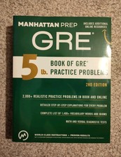 Manhattan Prep - 5 Lb Book of GRE Practice Pr...