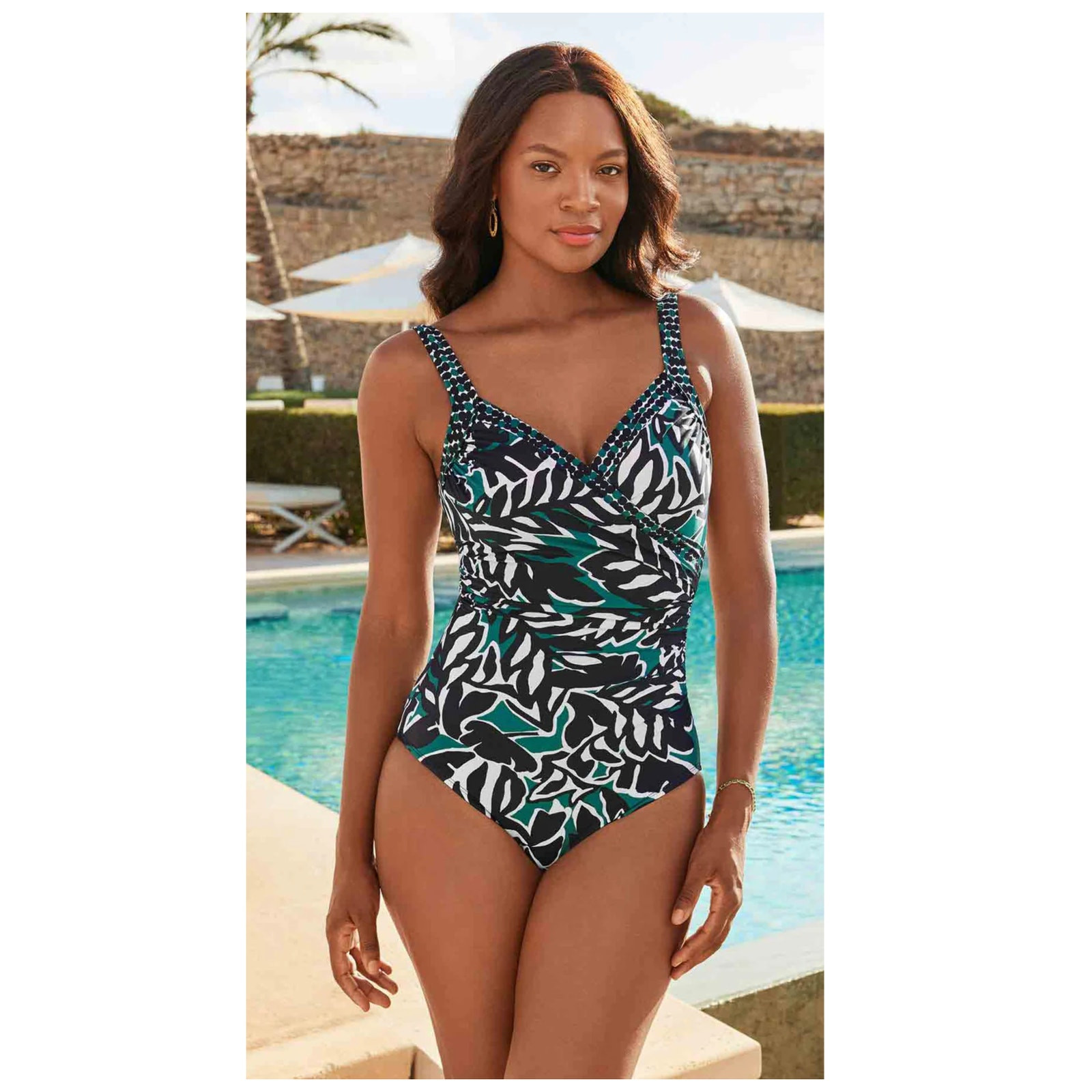 Miraclesuit Palma Verde Sanibel One-Piece Swimsuit Size US/12