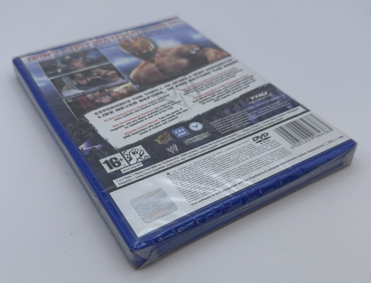 WWE Smackdown VS Raw 2007 Sur PS2 – Jeu Complet Neuf Sous Blister – Version Italienne (EAN 3307210321824)