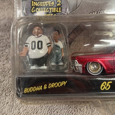 Jada Toys Homie Rollerz '65 Chevy Impala Red 1:64 Buddha Droopy | eBay
