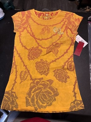 Vintage Ecko Red Top Women s Size M - Brand New - Yellow - Y2K