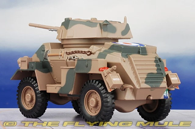 Eaglemoss 1:43 Humber Mk IV Armored Car British Army 8th Infantry Div - Image 2 of 4