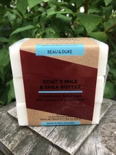 Beau & Duke Shea Butter &  Goat’s Milk Cleansing Soap Bar 3 pcs