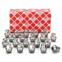20X febi 49072 Radmutter M14X1,5Mm FüR Ford Tourneo Custom Transit / Custom V363