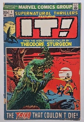 Supernatural Thrillers #1 IT Jim Steranko Cover 