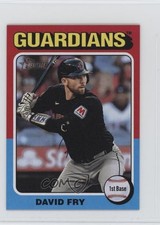 2024 Topps Heritage High Number Mini David Fry #654 1sj2
