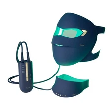 YA-MAN Facial Beauty Device LED Green Blue-Green Mask YJMF0L Dark Blue NEW