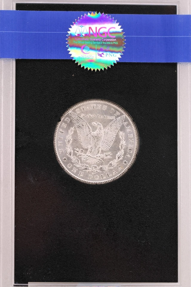 1880 8/Low 7 CC Morgan Silver Dollar $1 NGC MS62 VAM-6 CAC  (GSA Hoard) - Image 4 of 4