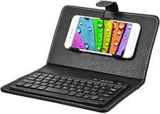 Foldable Bluetooth Keyboard with Protective Case for Phone