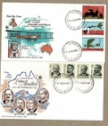 Australia 1969 WCS FDC Cover Unsealed Unaddressed x2