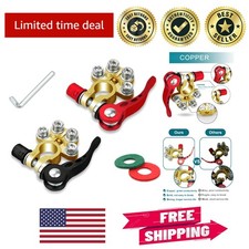 2PCS Quick Disconnect Battery Terminal Connectors - For SAE/JIS Type A