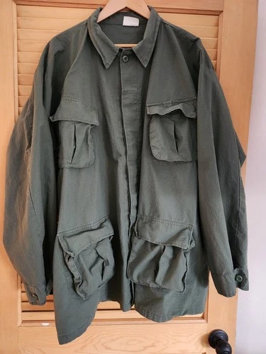 Rothco Vintage Vietnam Fatigue Shirt Rip-Stop - Olive Drab - product listing photo