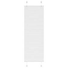 Plissee Weiß 40x150 Cm Stoffbreite 39,4 Cm Polyester