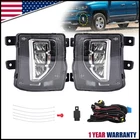 Fit For Chevy 2016-2018 Silverado 1500 Left Right Fog Light Driving Bumper Lamp