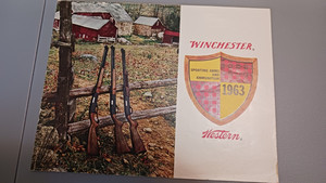 1963 WINCHESTER WESTERN FIREARMS CATALOG