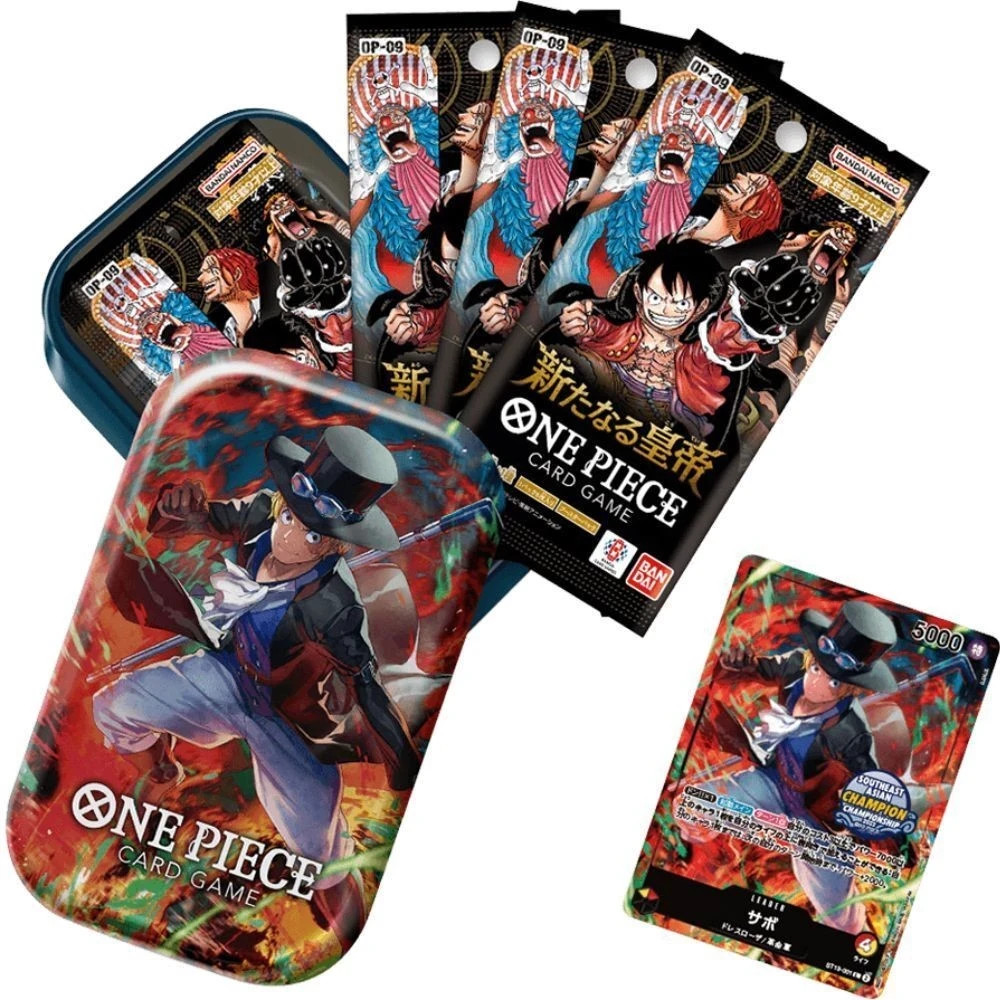 One Piece Card Game Mini-tin Pack Set Vol.1 Asian Limited - Set of 6 Mini Tins