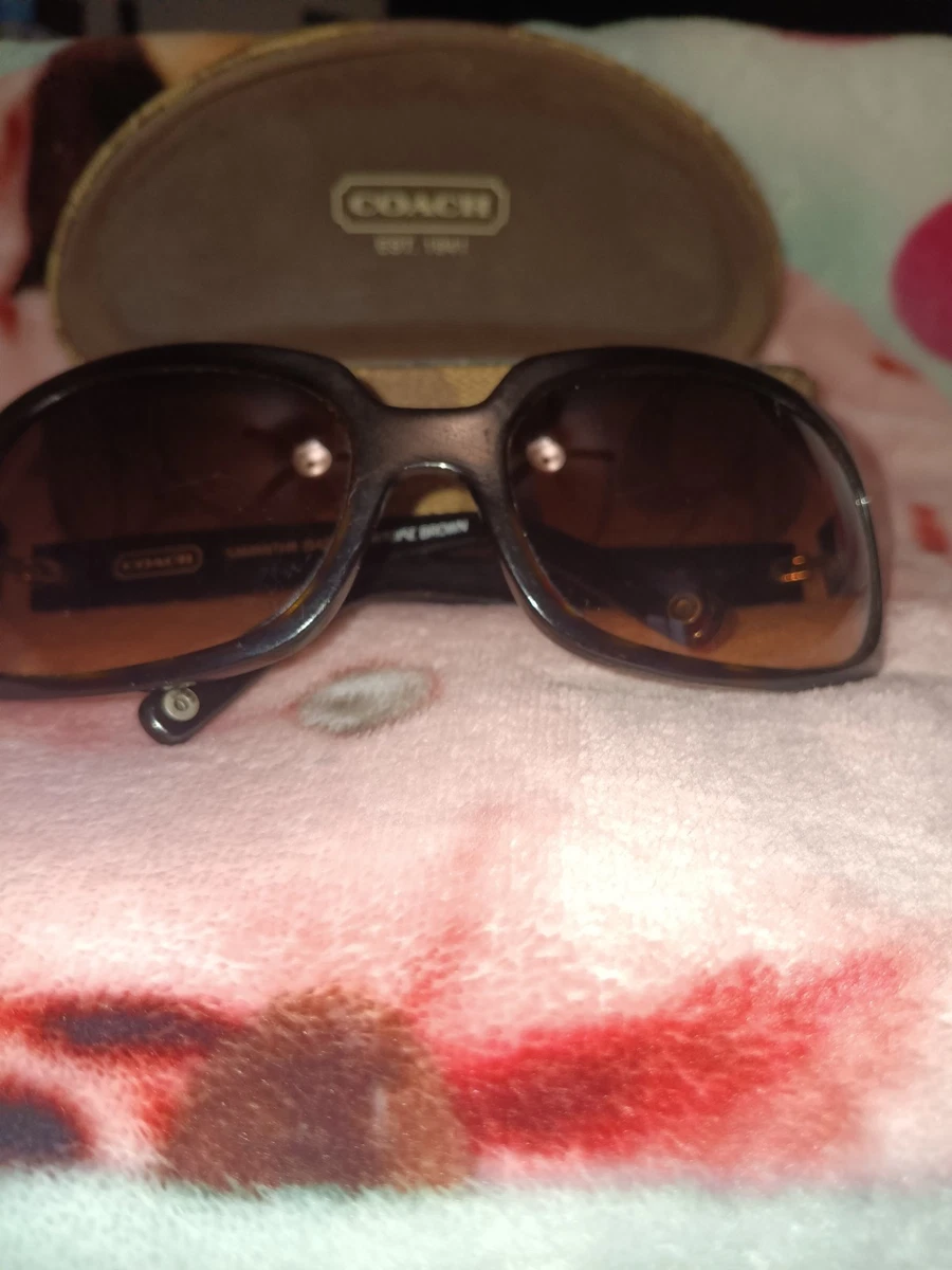 Coach Oversized Brown Sunglasses for Women for sale | eBay display picture 1