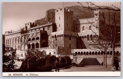 Antique MONACO Postcard MONACO le Chateau Princely Palace 1910s