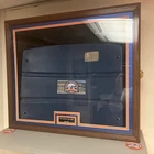Stadium Seat Back Display Case Walnut Wood Custom Matting & Engraving NFL Box