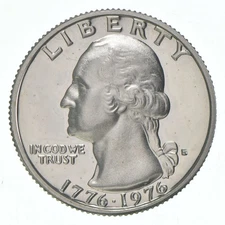 1976-S Washington Quarter CLAD Proof