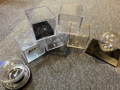 Baseball Display Holders x7 - Used