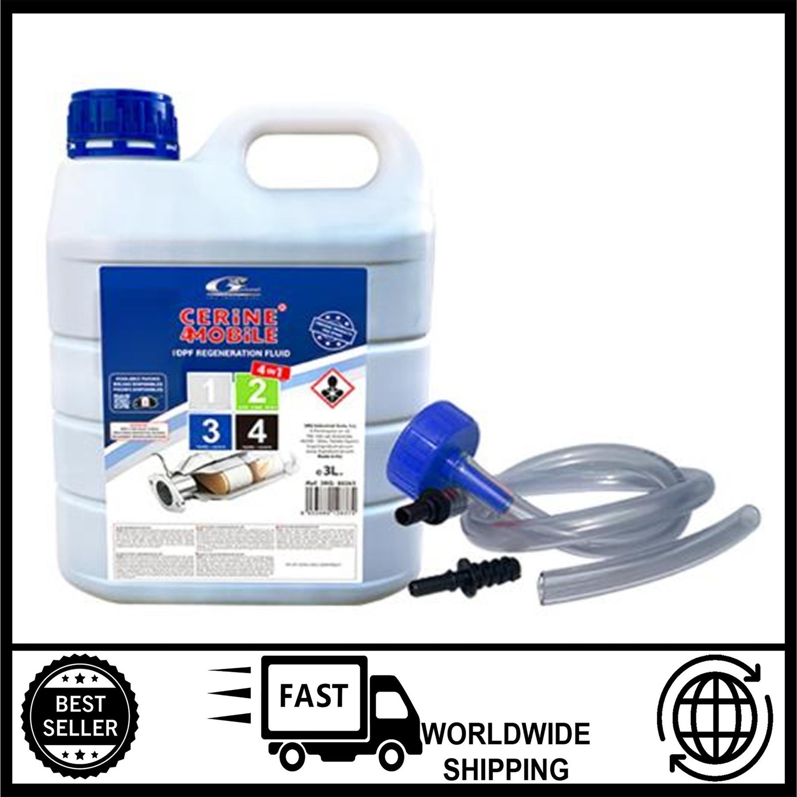 3L EOLYS Diesel Additive Fluid Kit w/ Refill Accessories