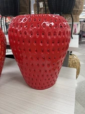 TJMaxx CottageCore Rare TikTok Viral Strawberry Stool/End Table