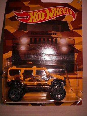                         HOT WHEELS HUMMER H2 TRUCK ON CARD 