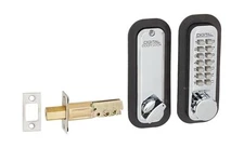 2210BC Mechanical, Keyless Deadbolt Bright Chrome