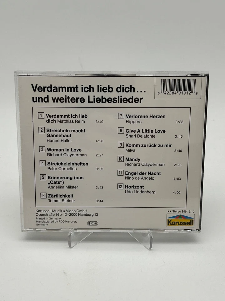 Verdammt ich lieb dich und weitere Liebeslieder CD Gebraucht sehr gut - Bild 2 von 3