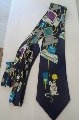 Men's - A. Rogers - Computer - Mouse Byte - Neck Tie