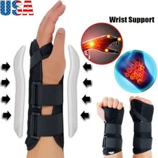 Wrist Support Brace Night Sleep Relief Carpal Tunnel Arthritis Left Right Hand
