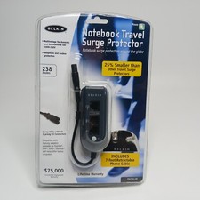 Belkin Notebook Travel Surge Protector  F5C791-C8 For Toshiba, IBM, Gateway...