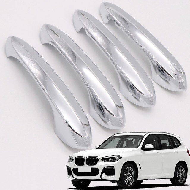 For BMW X3 G01 ABS Chrome Side Door Handle Cover Trim 4pcs 20182019 eBay