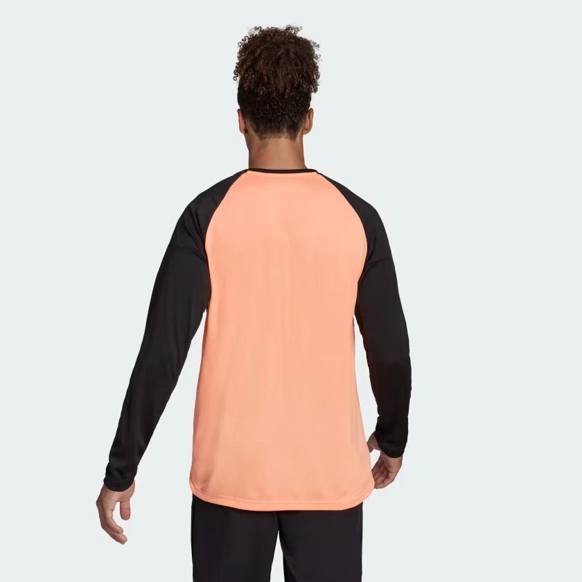 Camiseta deportiva Adidas Five Ten manga larga naranja negra ciclismo talla pequeña nueva con etiquetas Foto 3 de 4