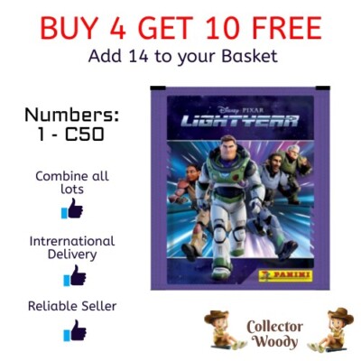 LIGHTYEAR Sticker & Karten Sammlung PANINI DISNEY PIXAR - Sticker #1 - #Karte 50