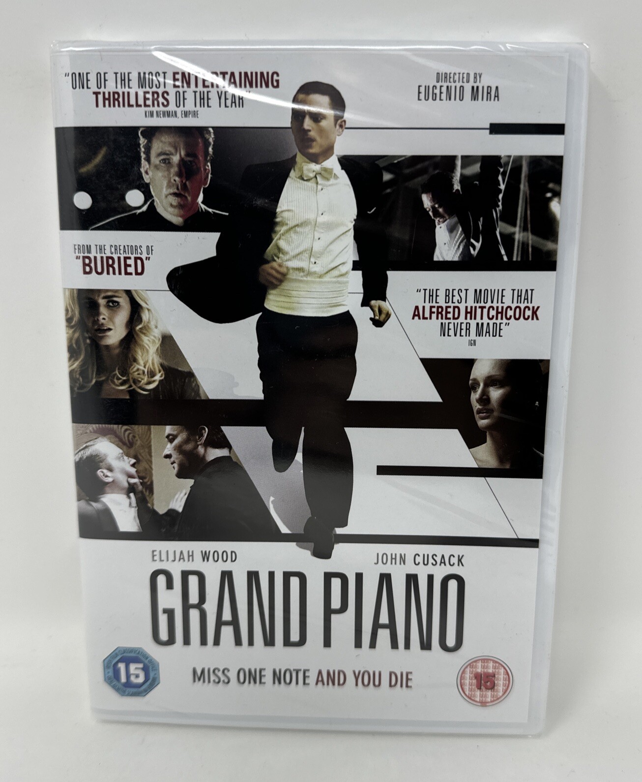 Grand Piano DVD (2014) Elijah Wood, Mira Brand New & Sealed **FREE P&P**