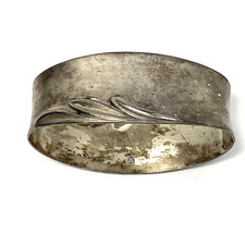 1900s  Antique WMF napkin ring silver plated napkin ring napkin holder Antique