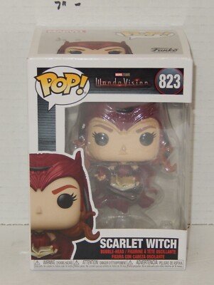 Funko Pop Marvel Wanda Vision #823 Scarlet witch Vinyl Figure NIP